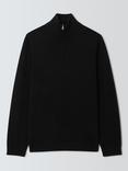 John Lewis Merino Wool Half Zip Jumper