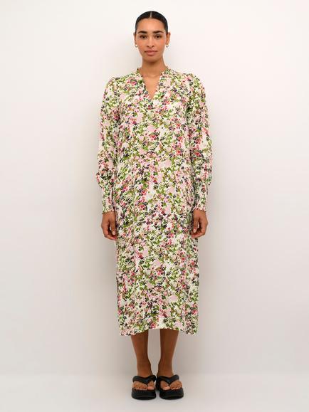 KAFFE Drylia Abstract Dress, Multi, Multi