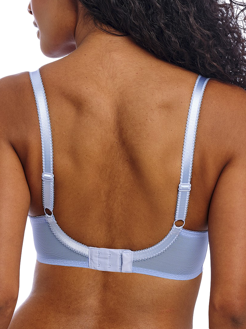 Product image 2 of 5, which shows Freya Sydnie Plunge Bra, Chambray, 30E