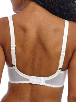 Freya Fascinate Moulded Plunge Bra, White - view 2, White