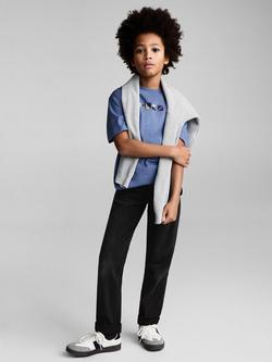 Mango Kids' Regular Fit Jeans - view 2, Black