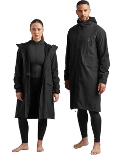 Red Pro Waterproof Pursuit Robe - view 2, Obsidian Black