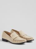 L.K.Bennett Adira Suede Stud Loafers, Biscuit