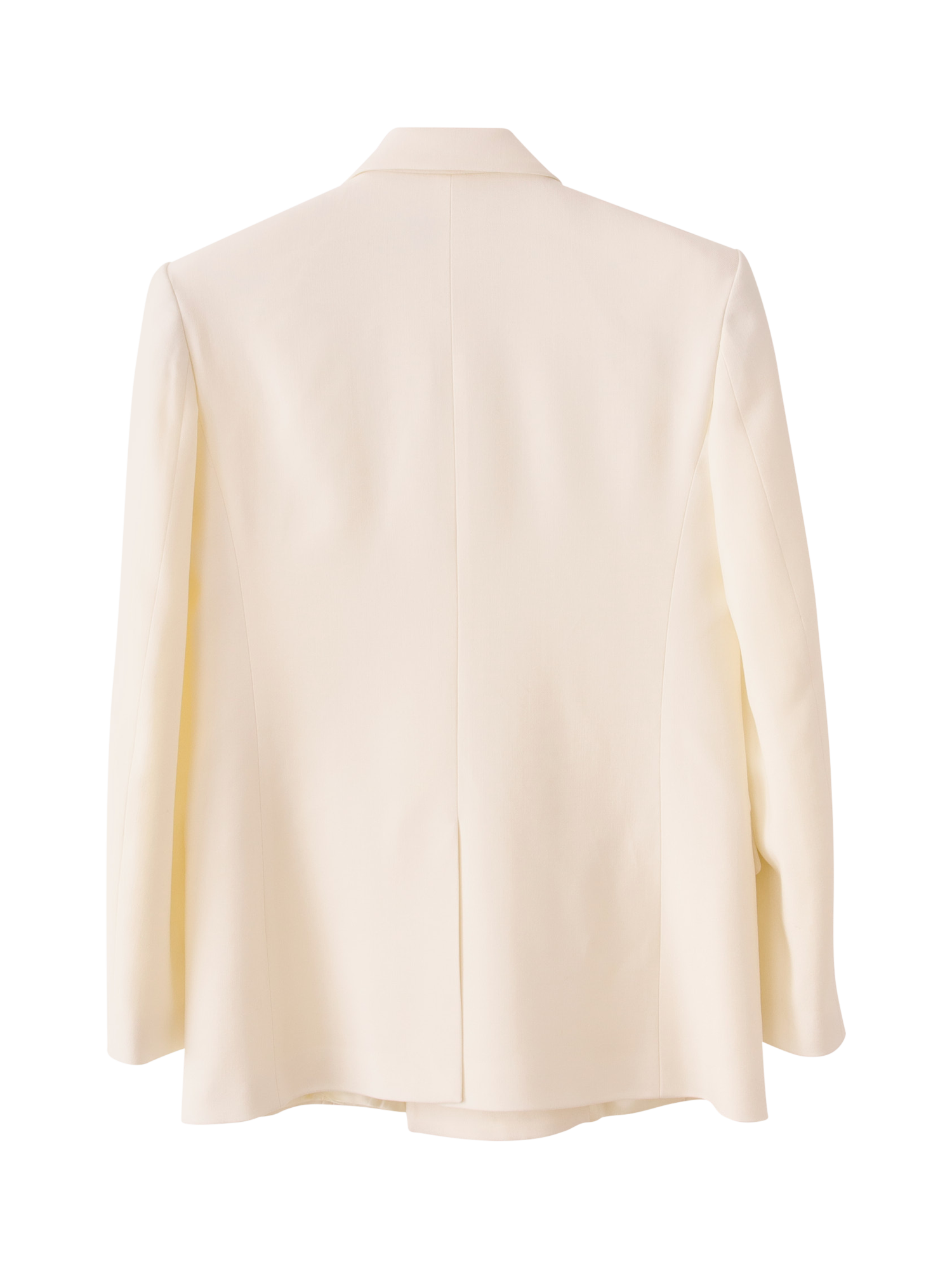 Product image 5 of 5, which shows S.S.DALEY Martha Pleated Pure Wool Jacket, Cream, S