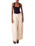 S.S.DALEY Ivy Balloon Jeans, Ecru