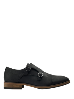 V.GAN Vegan Chervil 2 Monk Shoes, Black