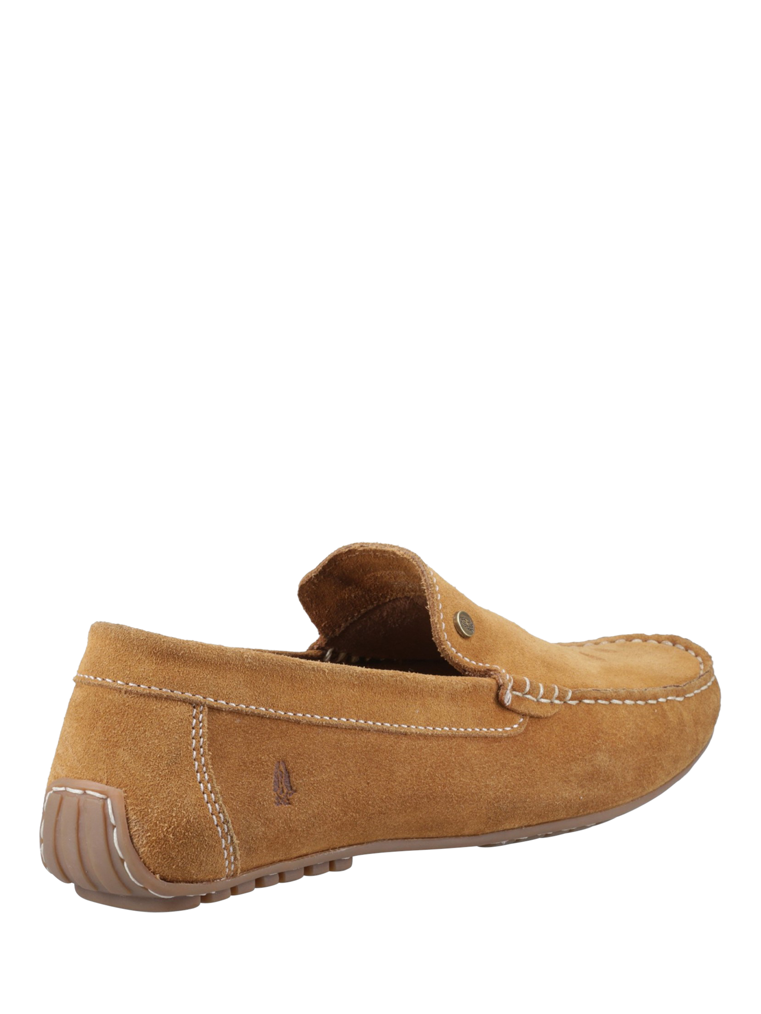 Product image 3 of 4, which shows Hush Puppies Ralph Suede Loafers, Tan, 6