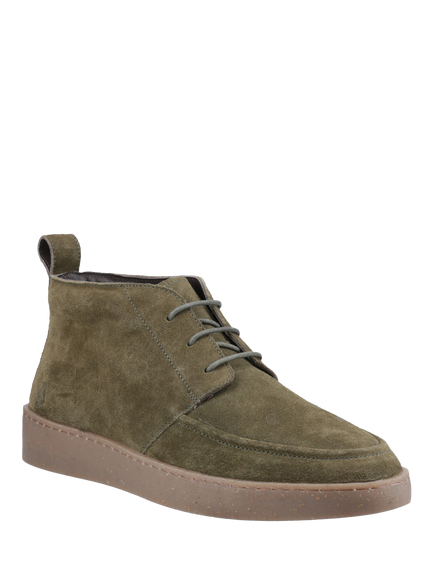 Hush Puppies Rory Suede Desert Boots - view 2, Khaki