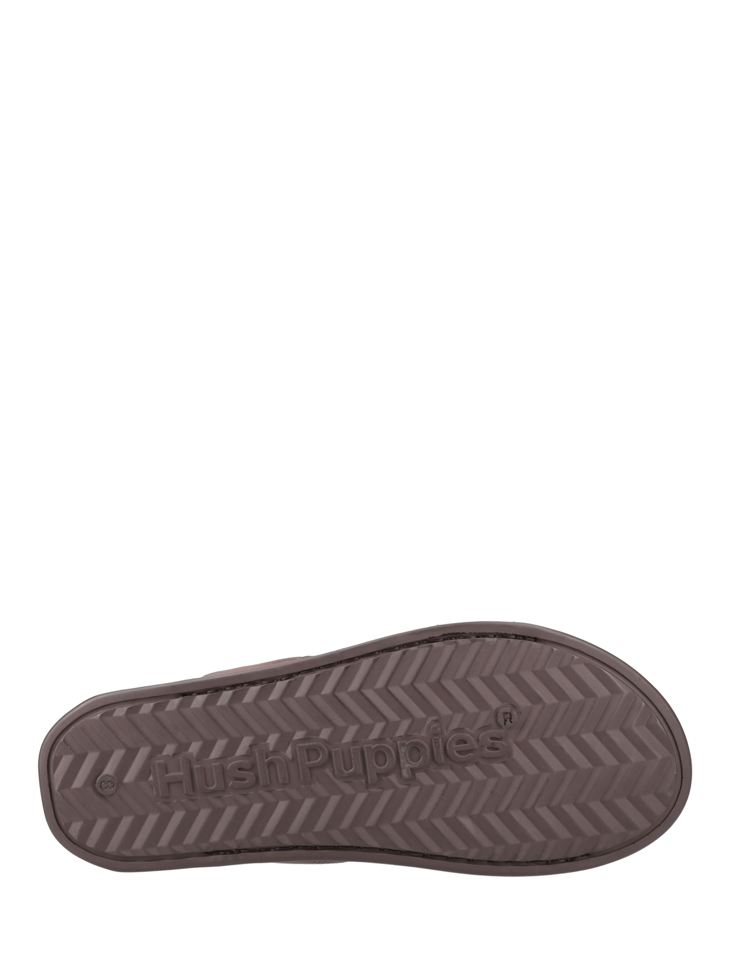 Product image 4 of 4, which shows Hush Puppies Callum Leather Sliders, Brown, 6