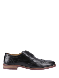 Hush Puppies Mack Leather Brogues, Black