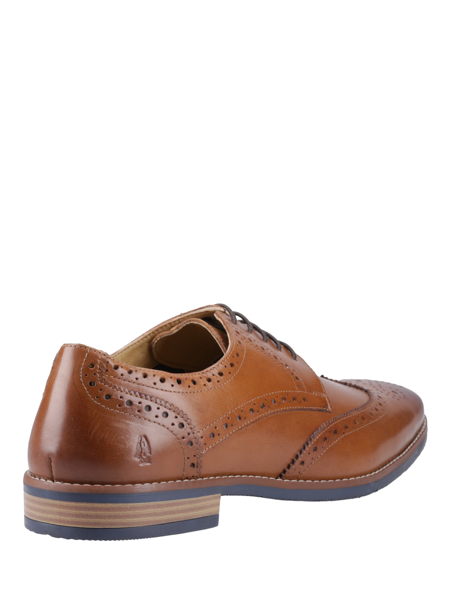 Product image 3 of 4, which shows Hush Puppies Mack Leather Brogues, Tan, 6