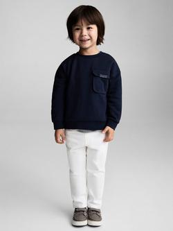 Mango Kids' Xavi Jeans, White