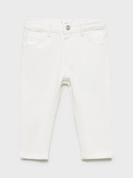 Mango Kids' Xavi Jeans - view 2, White