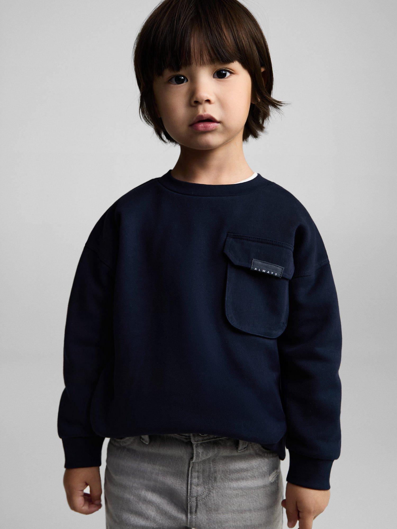 Product image 2 of 6, which shows Mango Kids' Xavi Jeans, Grey, 9-12 months