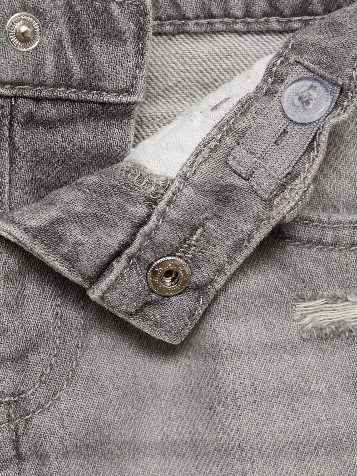 Product image 6 of 6, which shows Mango Kids' Xavi Jeans, Grey, 9-12 months