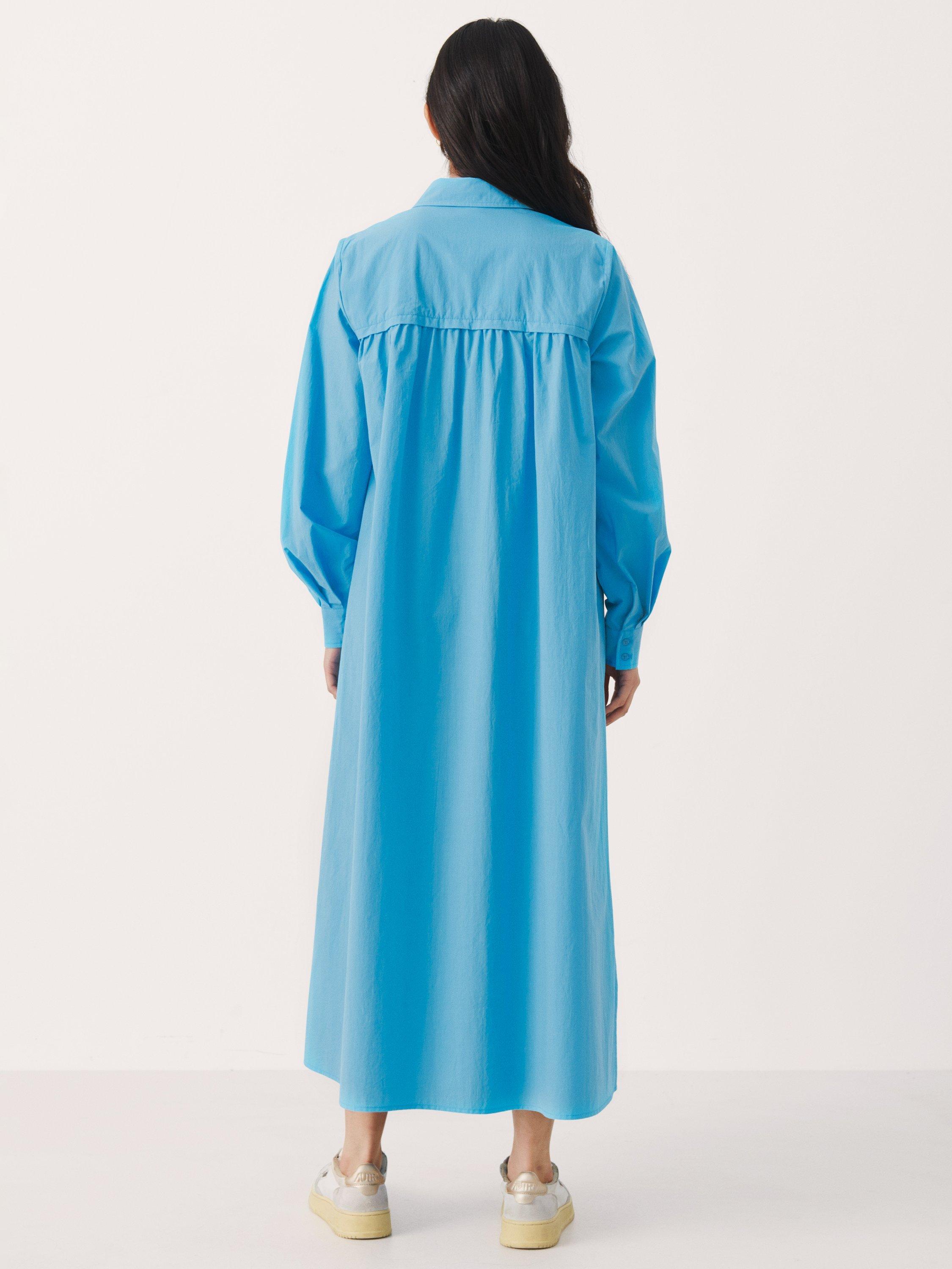 Product image 2 of 6, which shows Part Two Smilla Shirt Maxi Dress, Swim Cap, 10