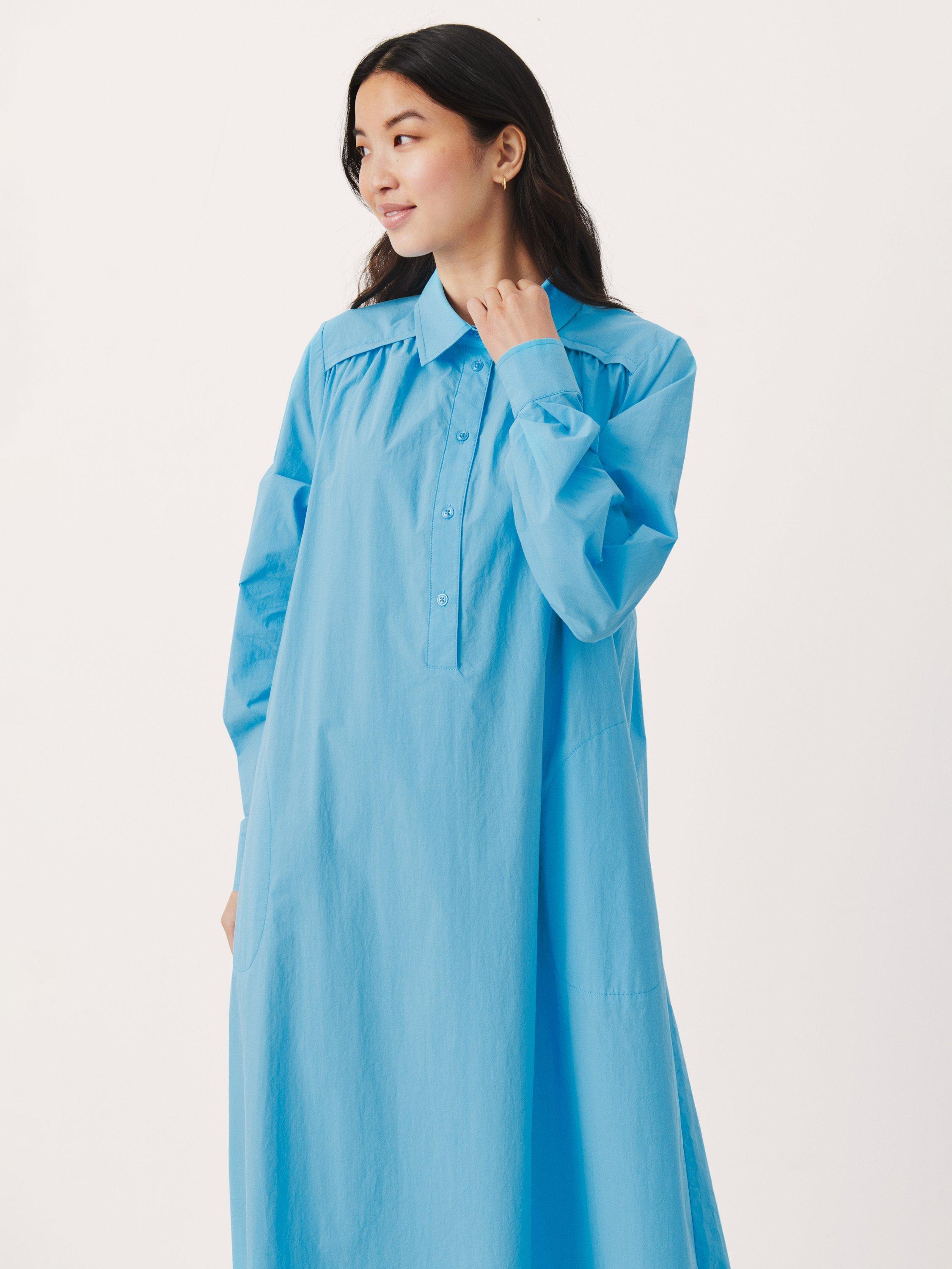 Product image 3 of 6, which shows Part Two Smilla Shirt Maxi Dress, Swim Cap, 10