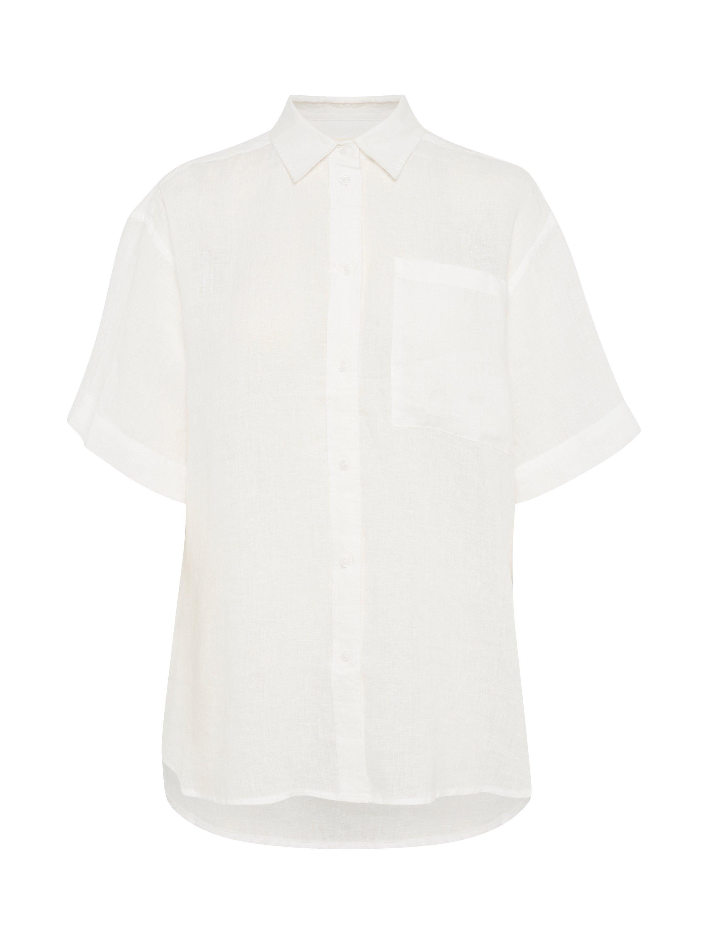 Product image 5 of 6, which shows Part Two Garine Pure Linen Shirt, Bright White, 8