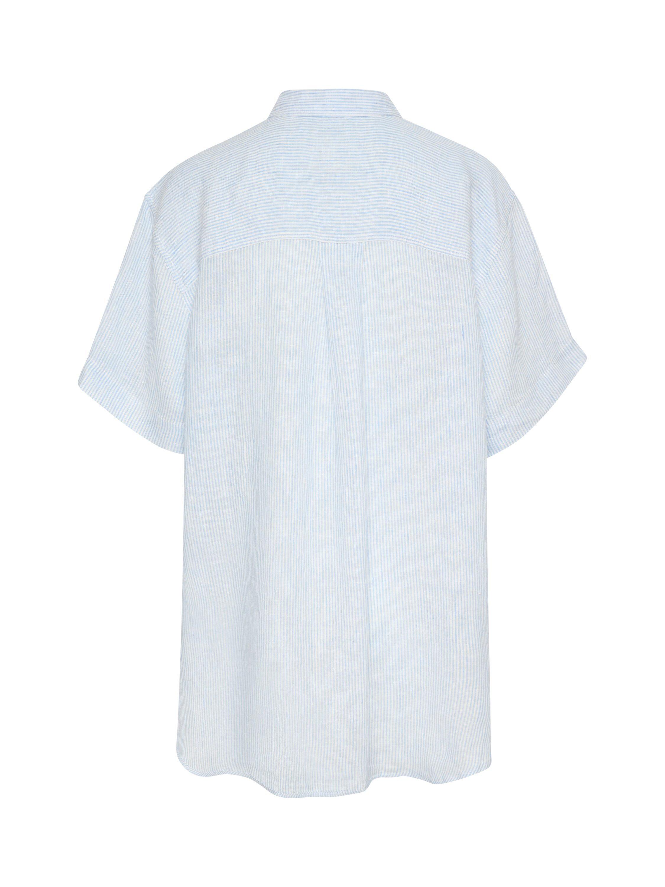 Product image 2 of 2, which shows Part Two Garine Pure Linen Shirt, Windsurfer Stripe, 6