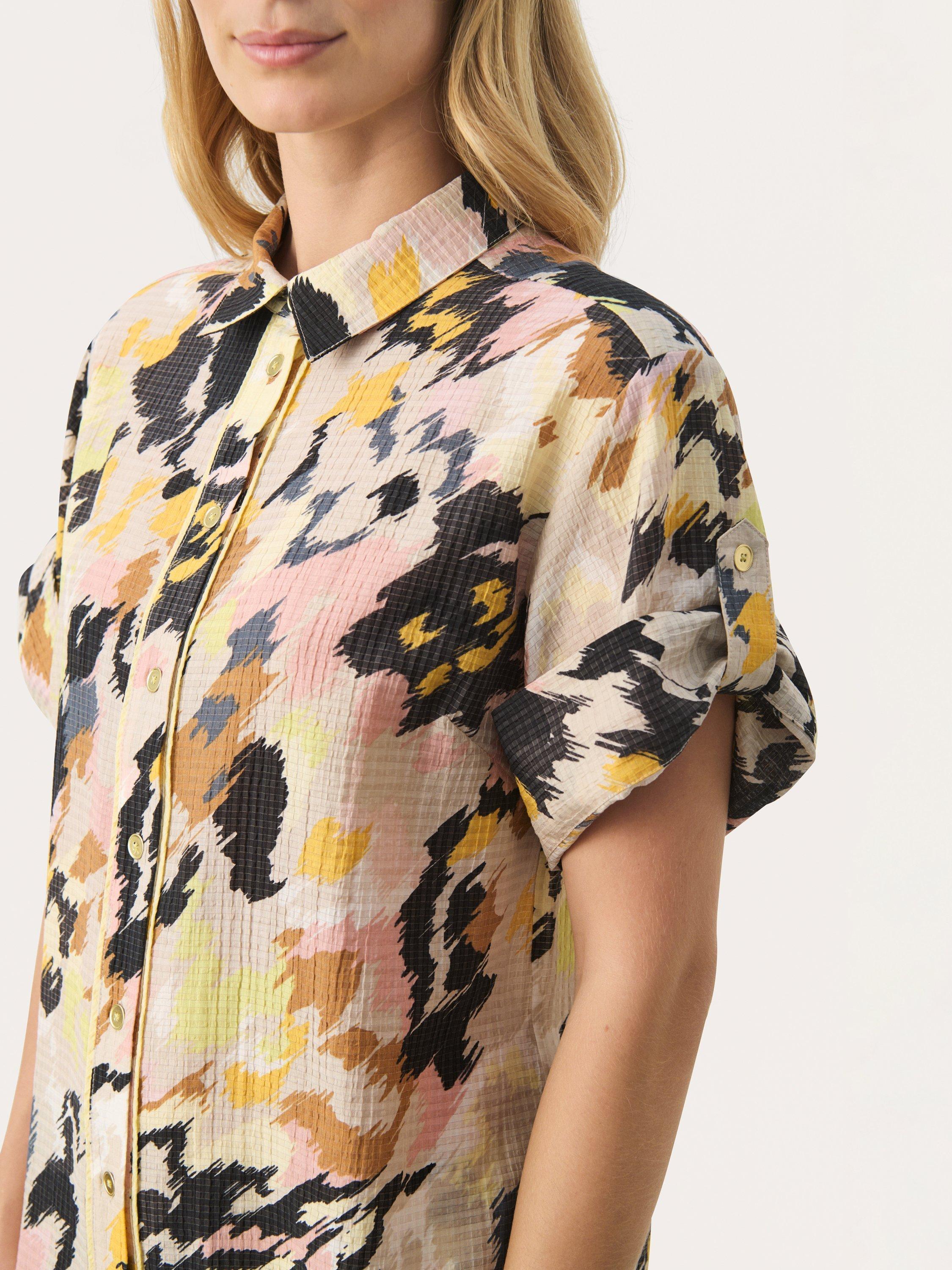 Product image 4 of 6, which shows Part Two Joseline Abstract Shirt, Multi, 16