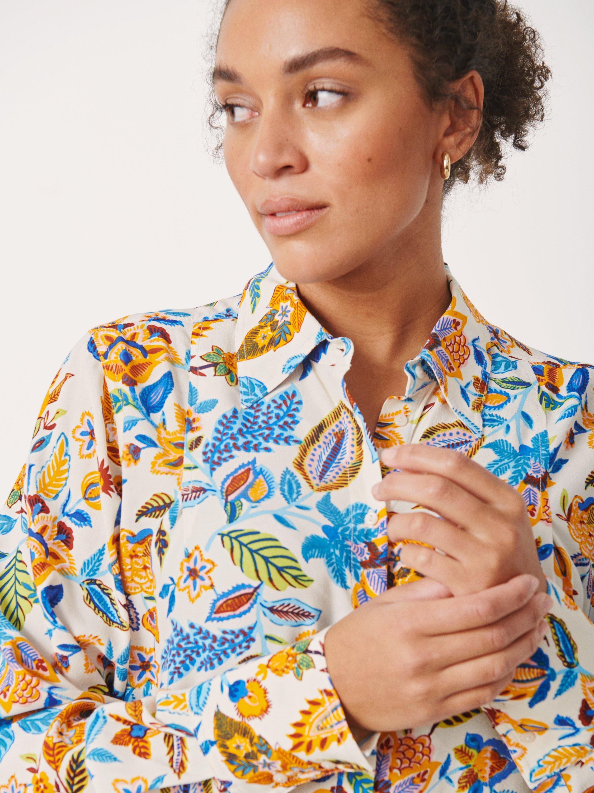 Product image 3 of 5, which shows Part Two Sabila Craft Floral Shirt, Multi, 10