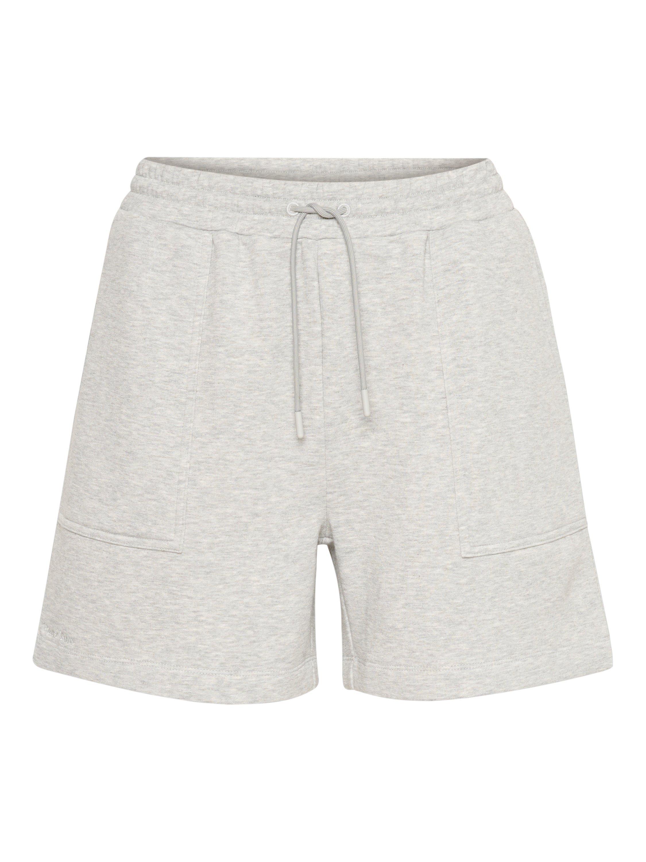 Product image 5 of 6, which shows Part Two Johanne Jersey Shorts, Light Grey Melange, L