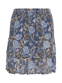Part Two Hei Paisley Floral Skirt, Dark Navy Ornament, Dark Navy Ornament