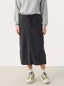 Part Two Janaya Cargo Midi Skirt, Phantom, Phantom