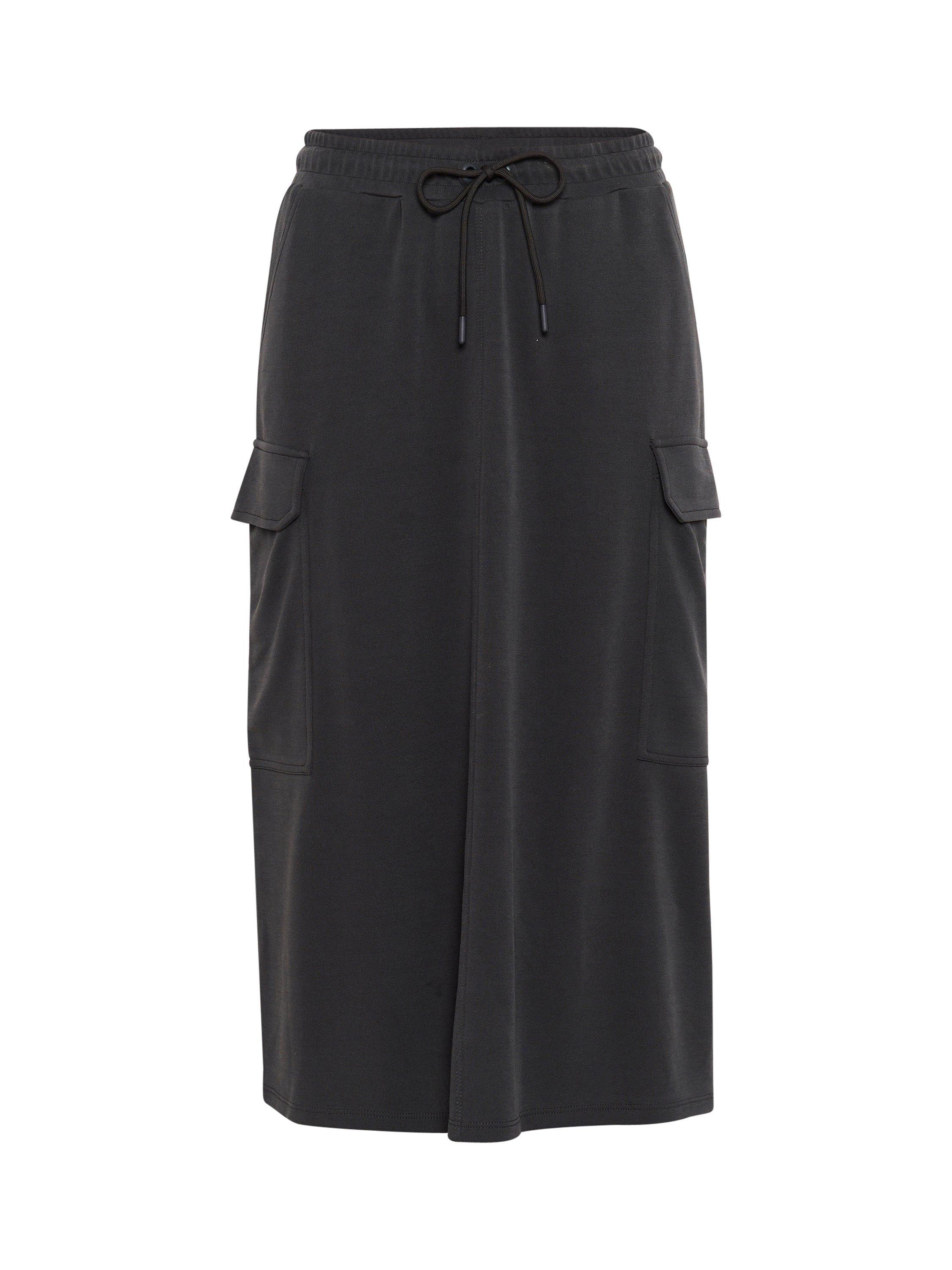 Product image 5 of 6, which shows Part Two Janaya Cargo Midi Skirt, Phantom, XXL