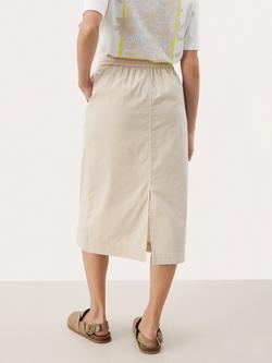 Part Two Jevina Drawstring Midi Skirt, French Oak - view 2, French Oak