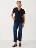 Part Two Gesinas V-Neck T-Shirt, Dark Navy