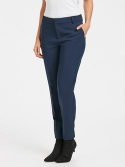 Part Two Clea Tailored Trousers, Navy, Navy
