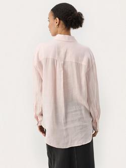 Part Two Nuvin Linen Shirt - view 2, Mauve Chalk