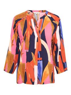 Part Two Petine Abstract Top, Multi, Multi