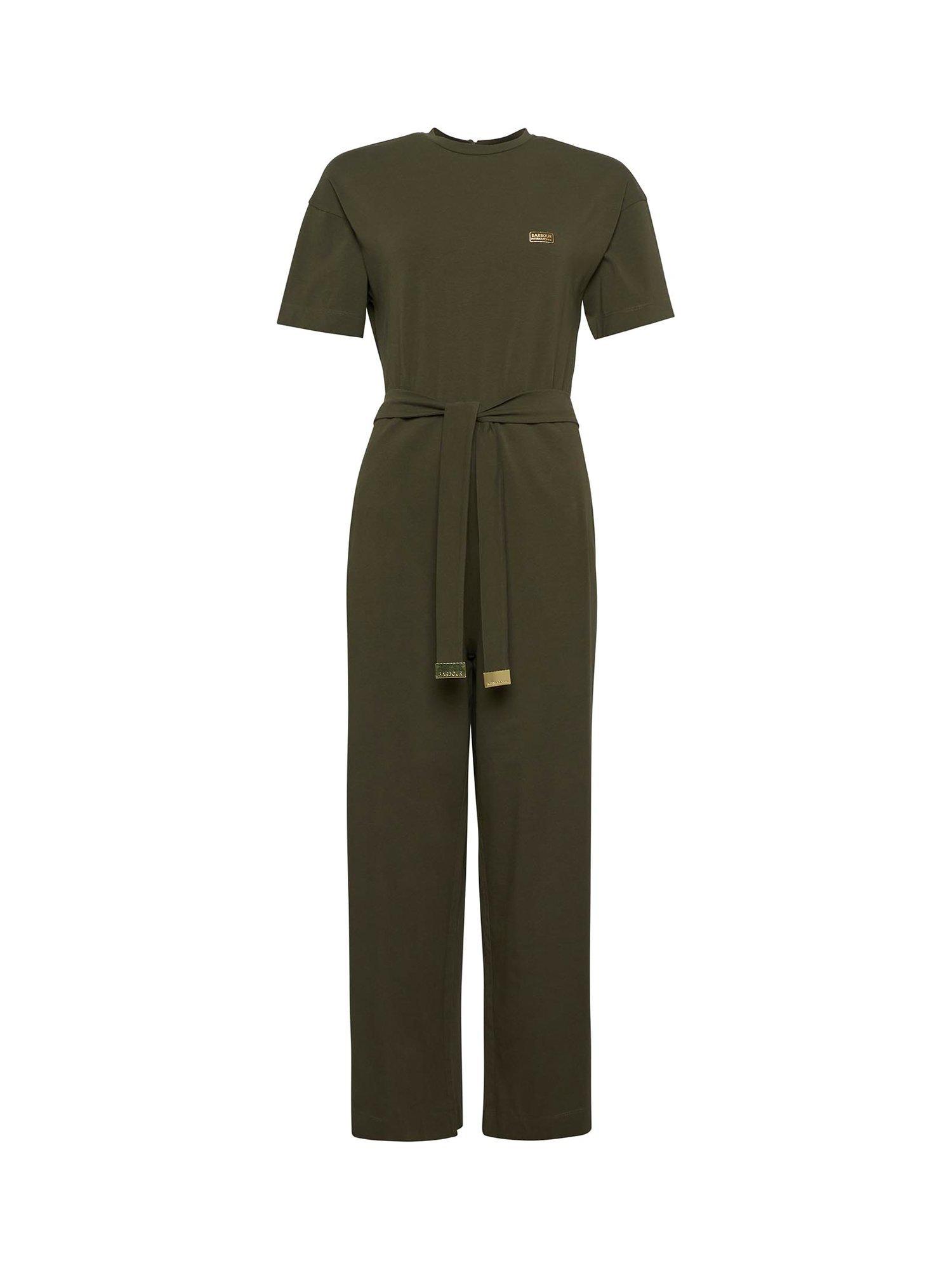 Product image 4 of 8, which shows Barbour International Sierra Jumpsuit, Envy, 8