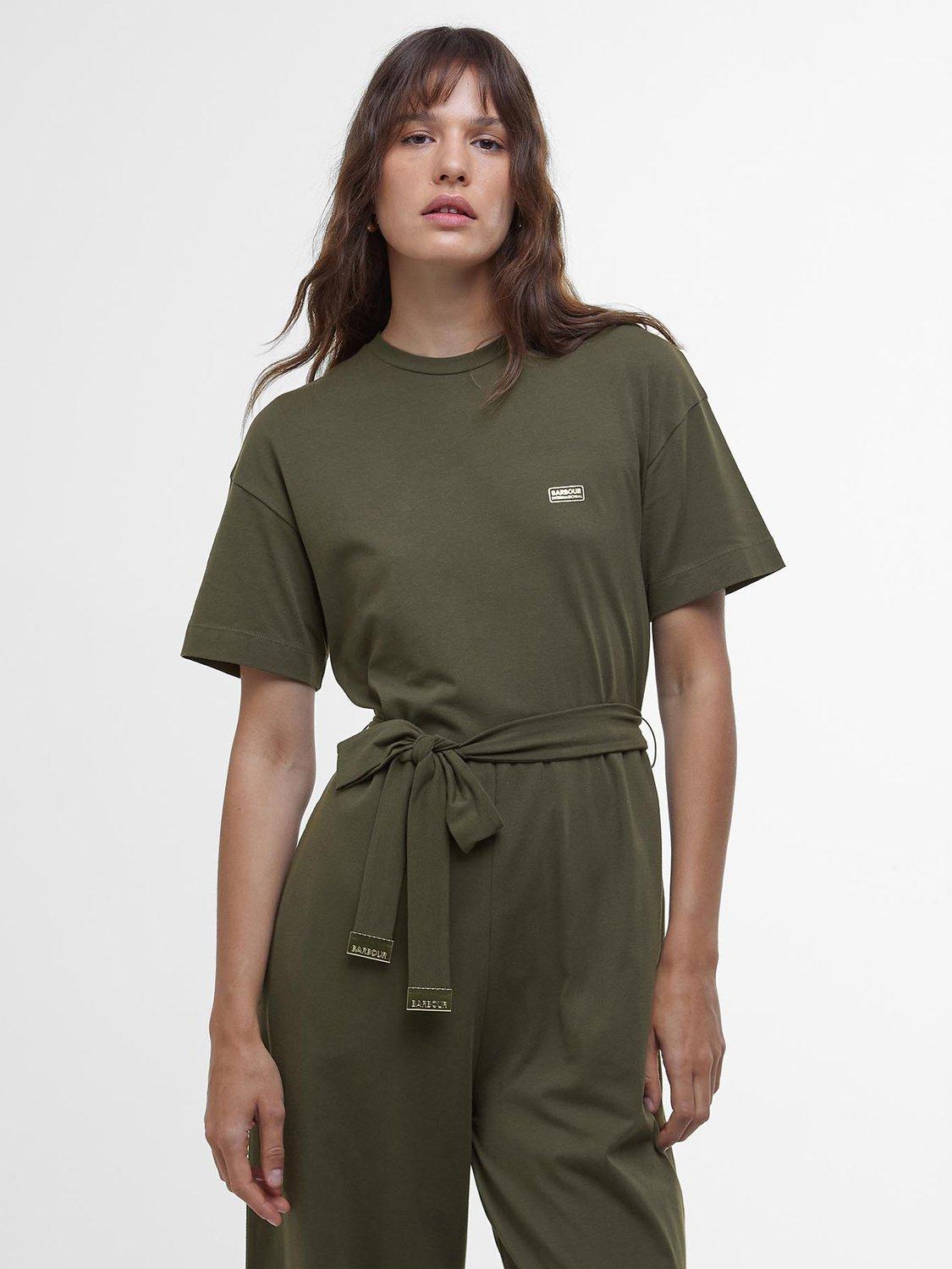 Product image 5 of 8, which shows Barbour International Sierra Jumpsuit, Envy, 8