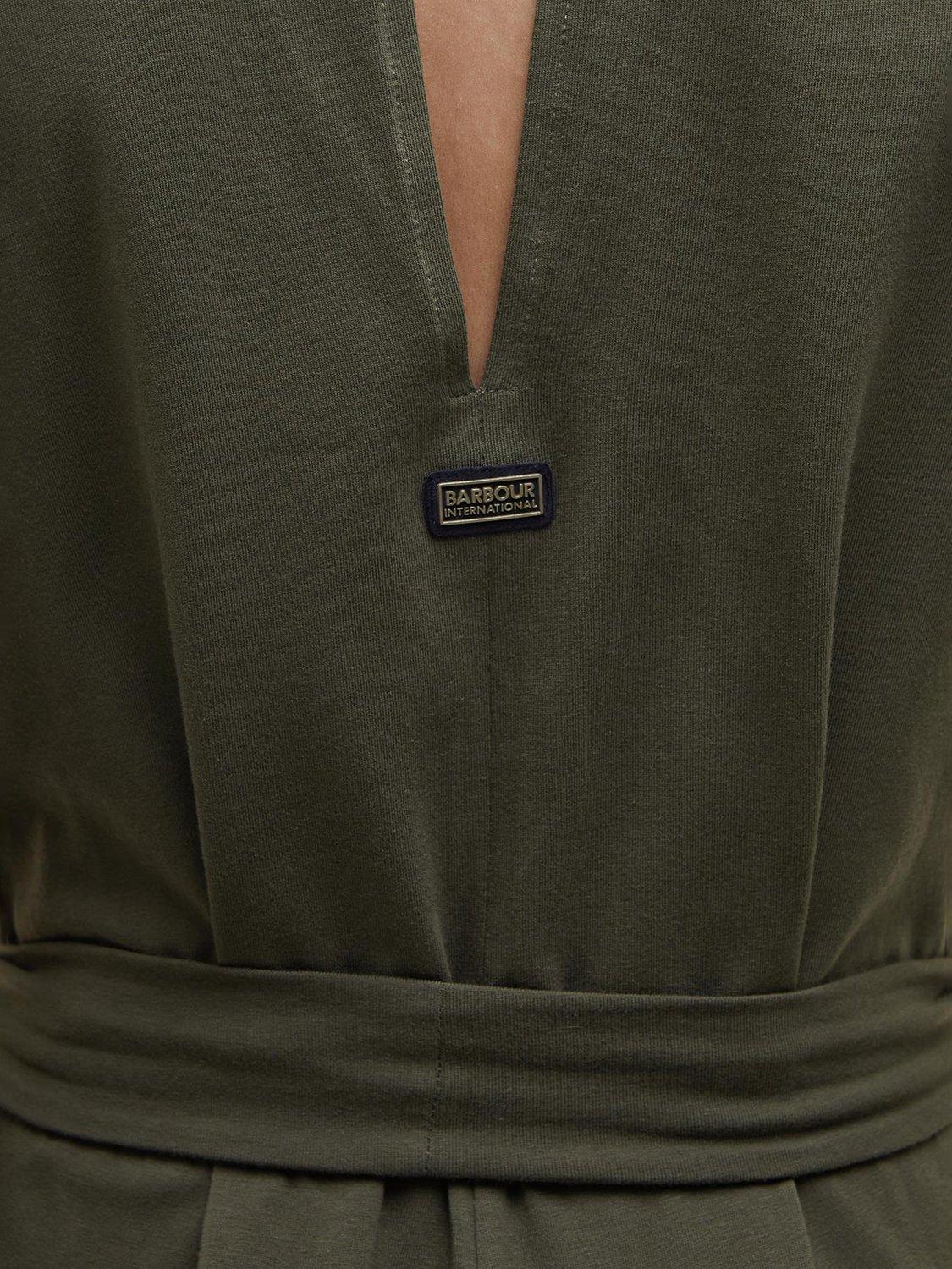 Product image 8 of 8, which shows Barbour International Sierra Jumpsuit, Envy, 8
