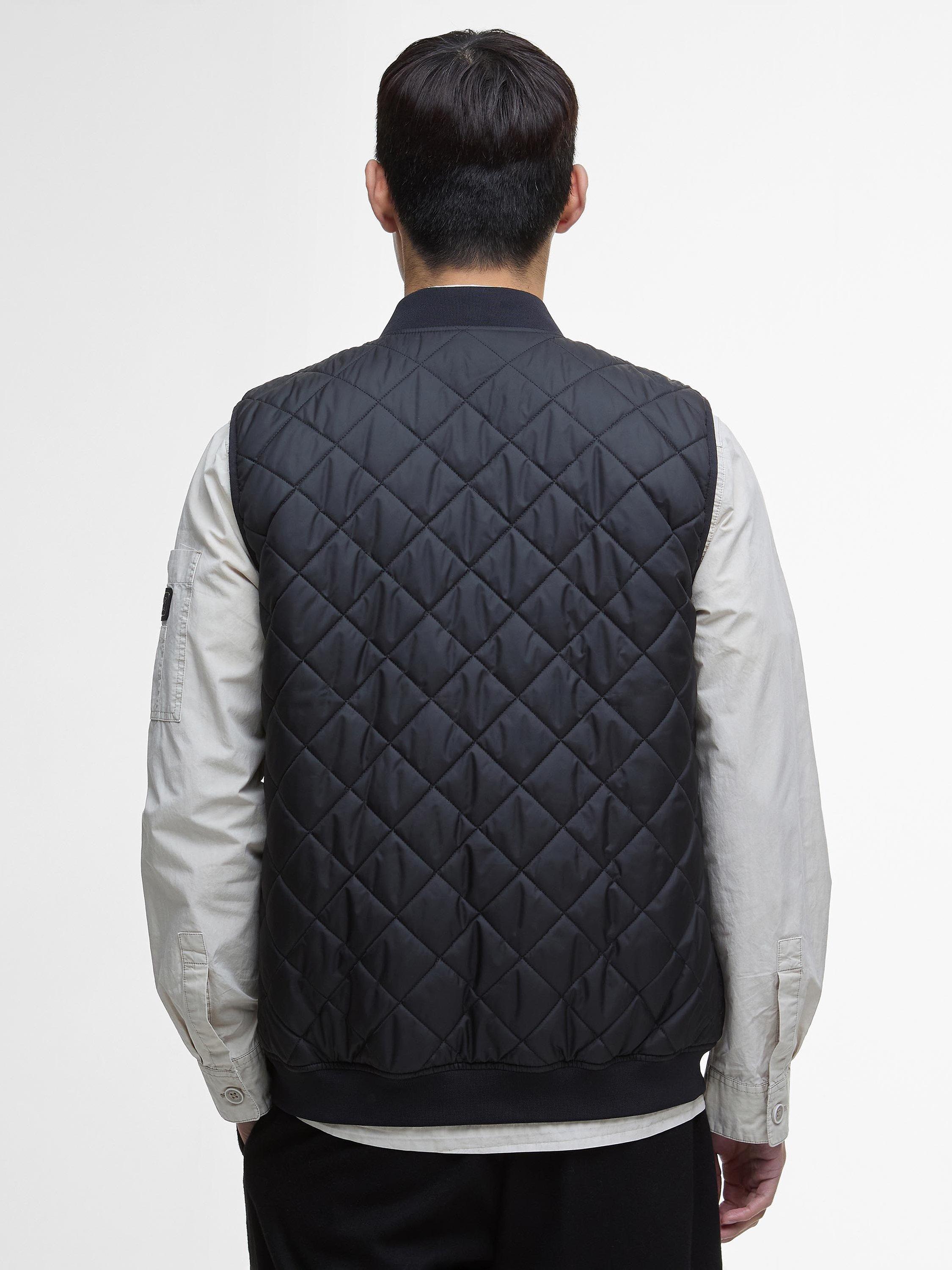Product image 2 of 6, which shows Barbour International Harfell Gilet, Black, L