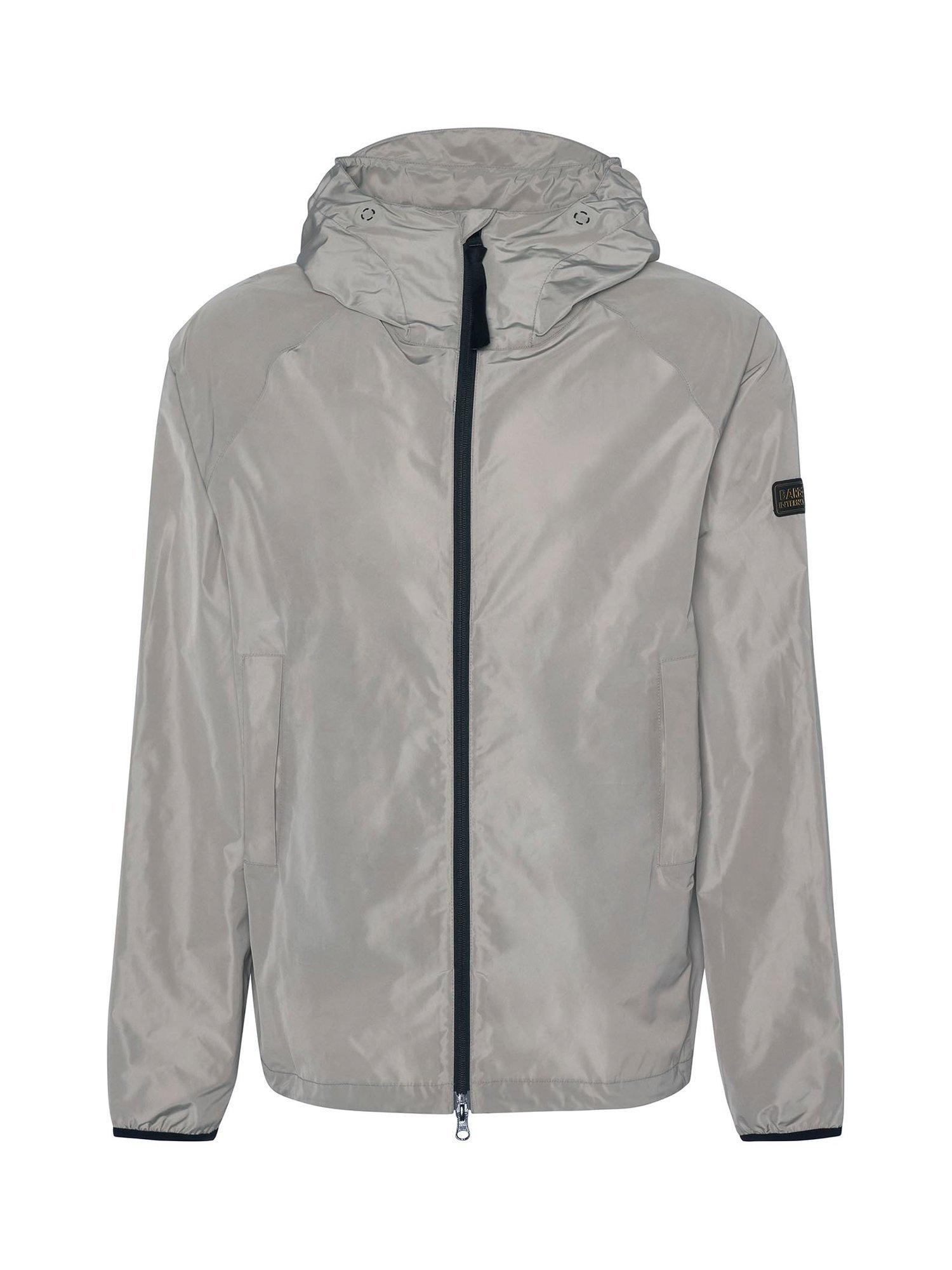 Product image 4 of 7, which shows Barbour International Porter Showerproof Jacket, Concrete, L