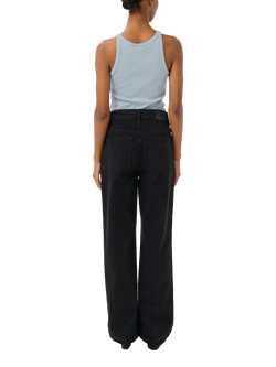 Gestuz GZdrew Cotton Blend Tank Top - view 2, Grey Blue