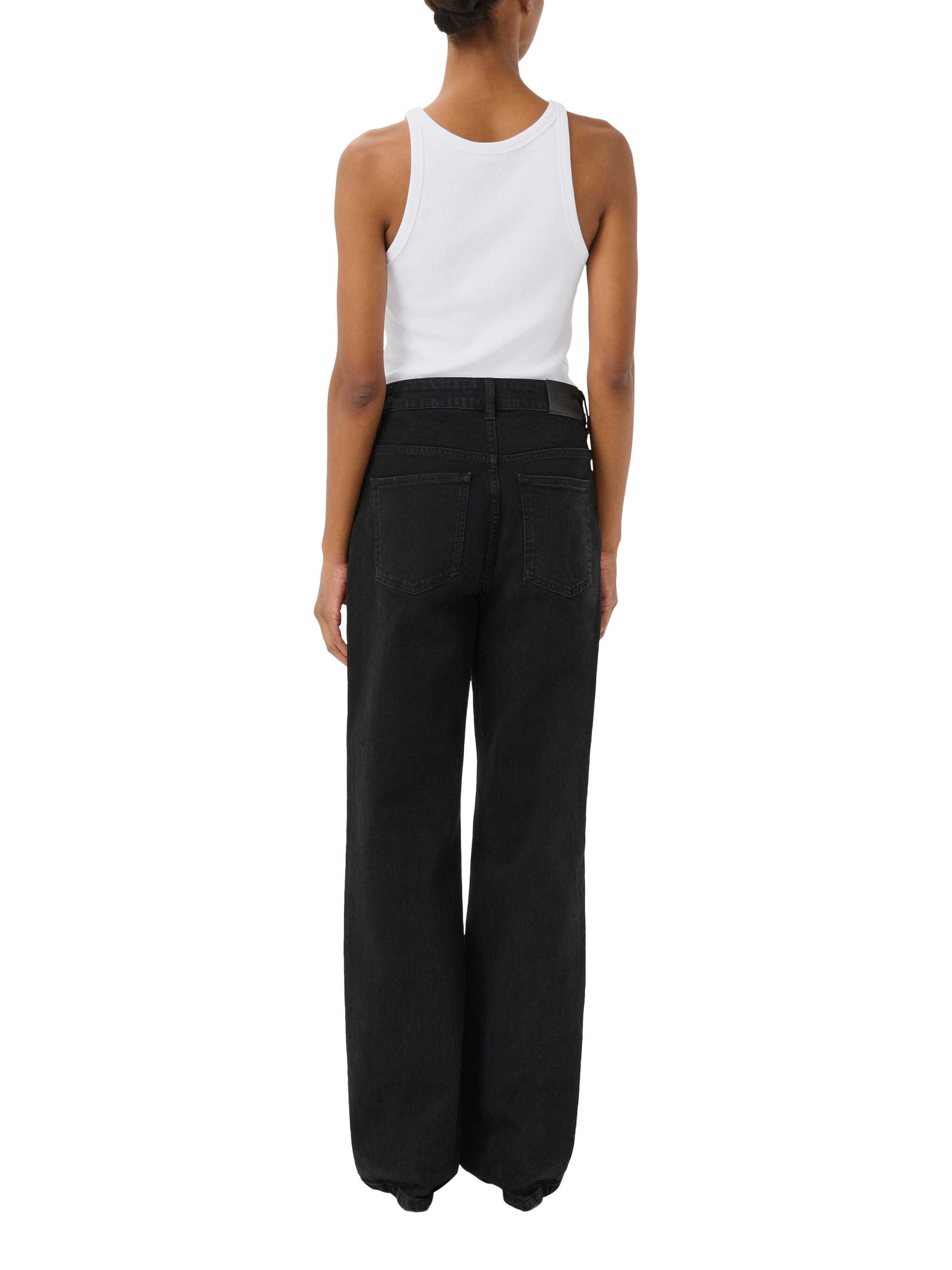 Product image 2 of 6, which shows Gestuz GZdrew Cotton Blend Tank Top, Bright White, XXS