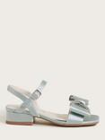 Monsoon Kids' Bow Heeled Party Sandals, Green