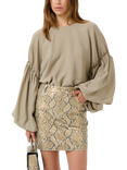 Gestuz GZmalloon Blouse, Silver Sage