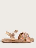 Monsoon Kids' Bright Beaded Sandals, Multi