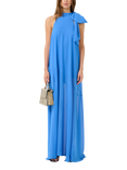 Gestuz GZsanka Maxi Dress with Bow, Blue