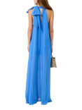 Gestuz GZsanka Maxi Dress with Bow, Blue