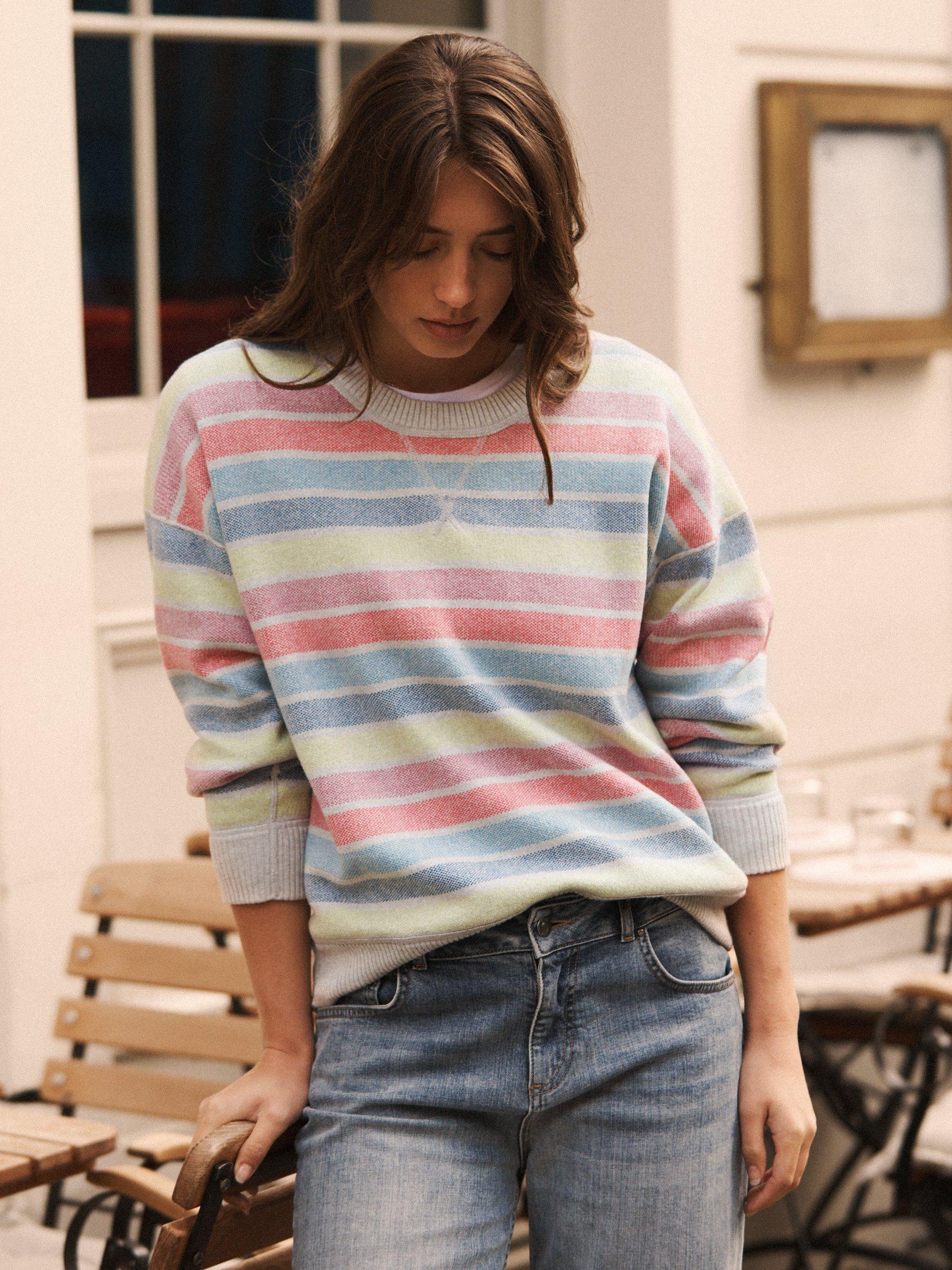 Product image 2 of 11, which shows NRBY JoJo Reversible Jumper, Multi, One Size