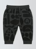 John Lewis Baby Shapes Joggers, Charcoal