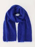 Part Two Resha Textured Wool Rich Scarf, Bluing