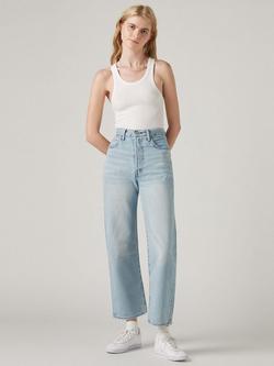 Levi's Ribcage Straight Ankle Jeans, Middle Road, Middle Road